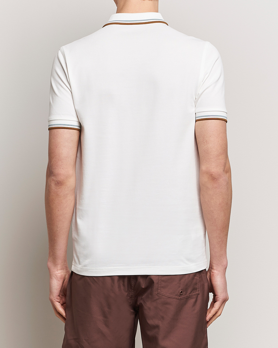Herr | Pikéer | Fred Perry | Twin Tipped Polo Shirt Snow White