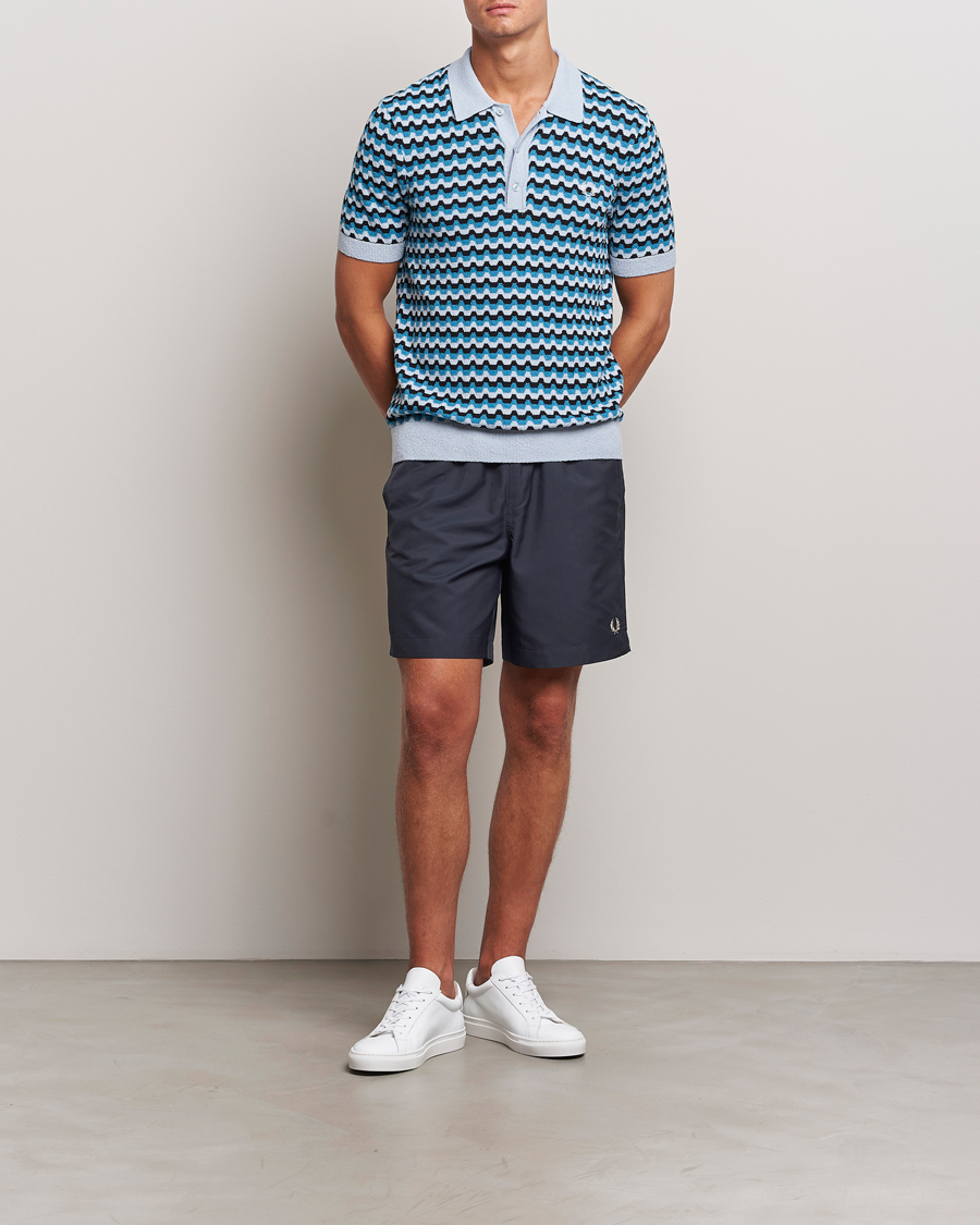 Herr | Badbyxor | Fred Perry | Classic Swimshorts Navy
