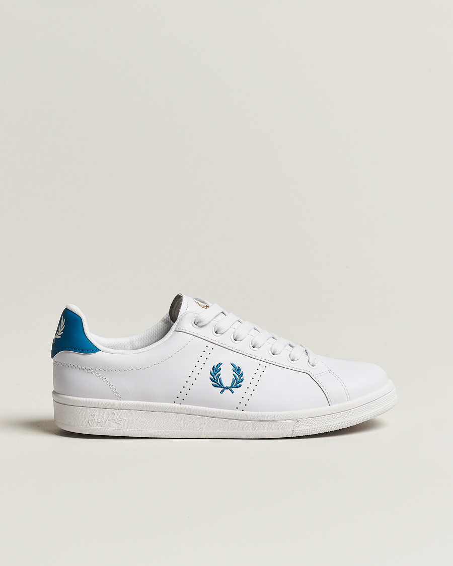 Herr | Fred Perry B721 Leather Sneaker White | Fred Perry | B721 Leather Sneaker White