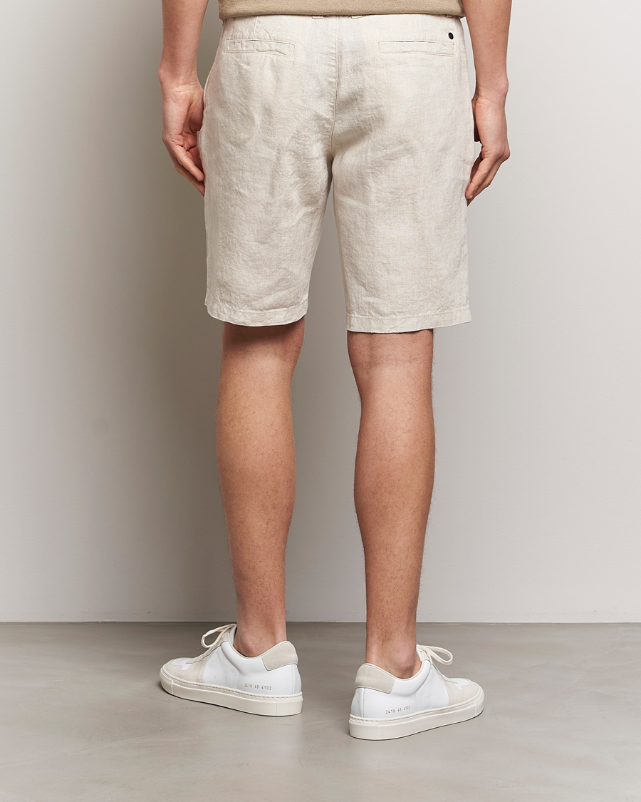 Herr | Shorts | NN07 | Crown Linen Shorts Oat