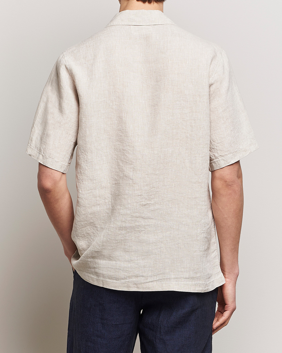 Herr | Skjortor | NN07 | Julio Linen Resort Shirt Oat