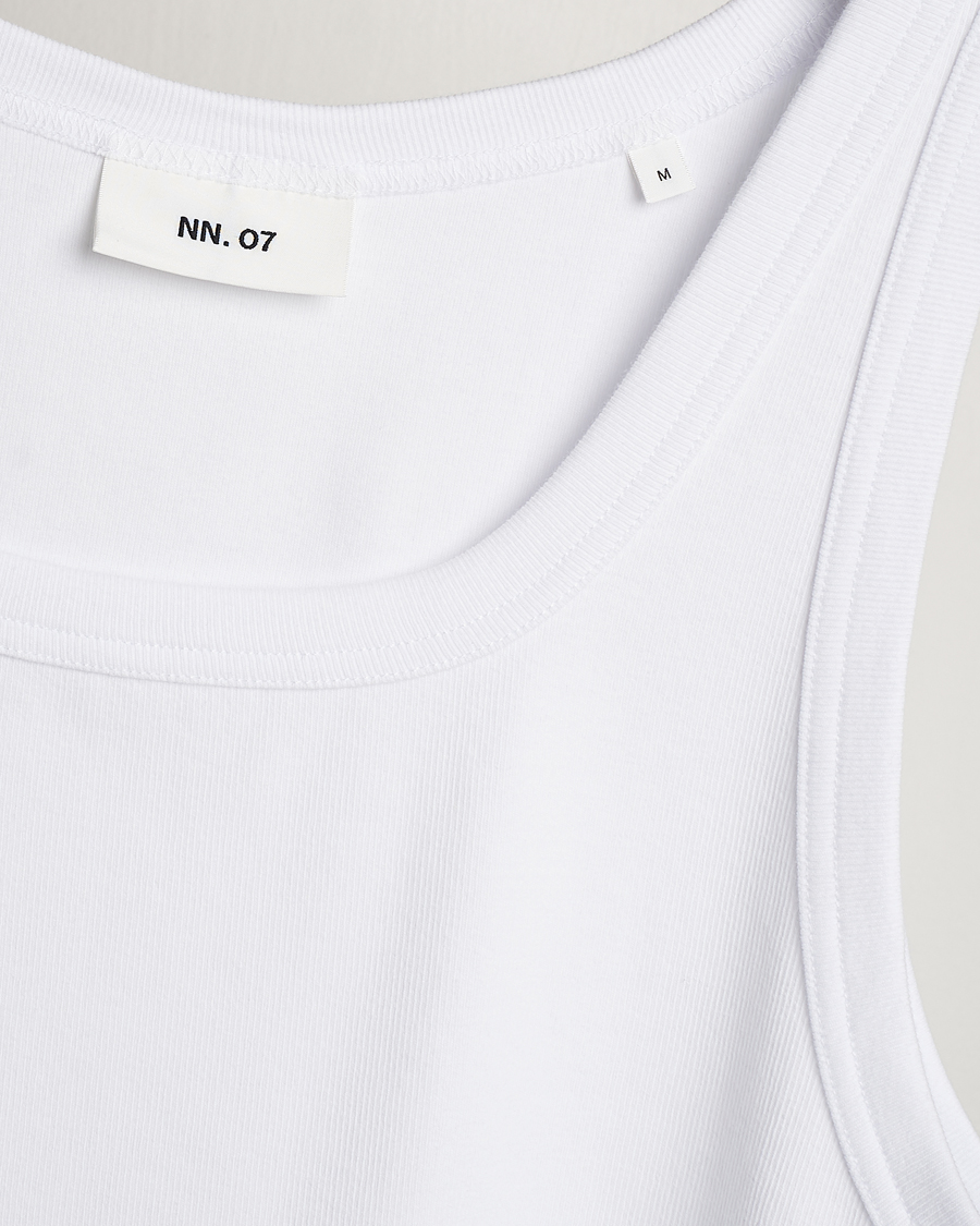 Herr | Linnen | NN07 | Mick Tank Top White