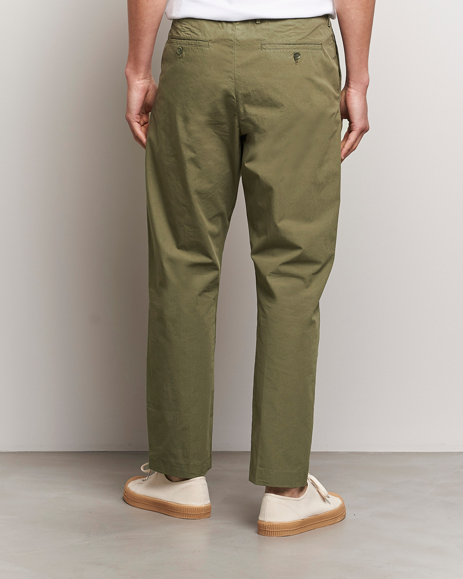 Herr | Byxor | NN07 | Bill Cotton Trousers Capers Green
