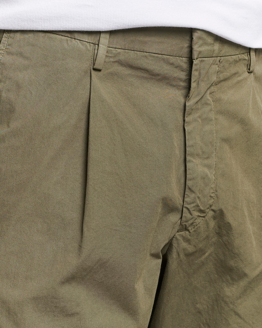 Herr | Byxor | NN07 | Bill Cotton Trousers Capers Green
