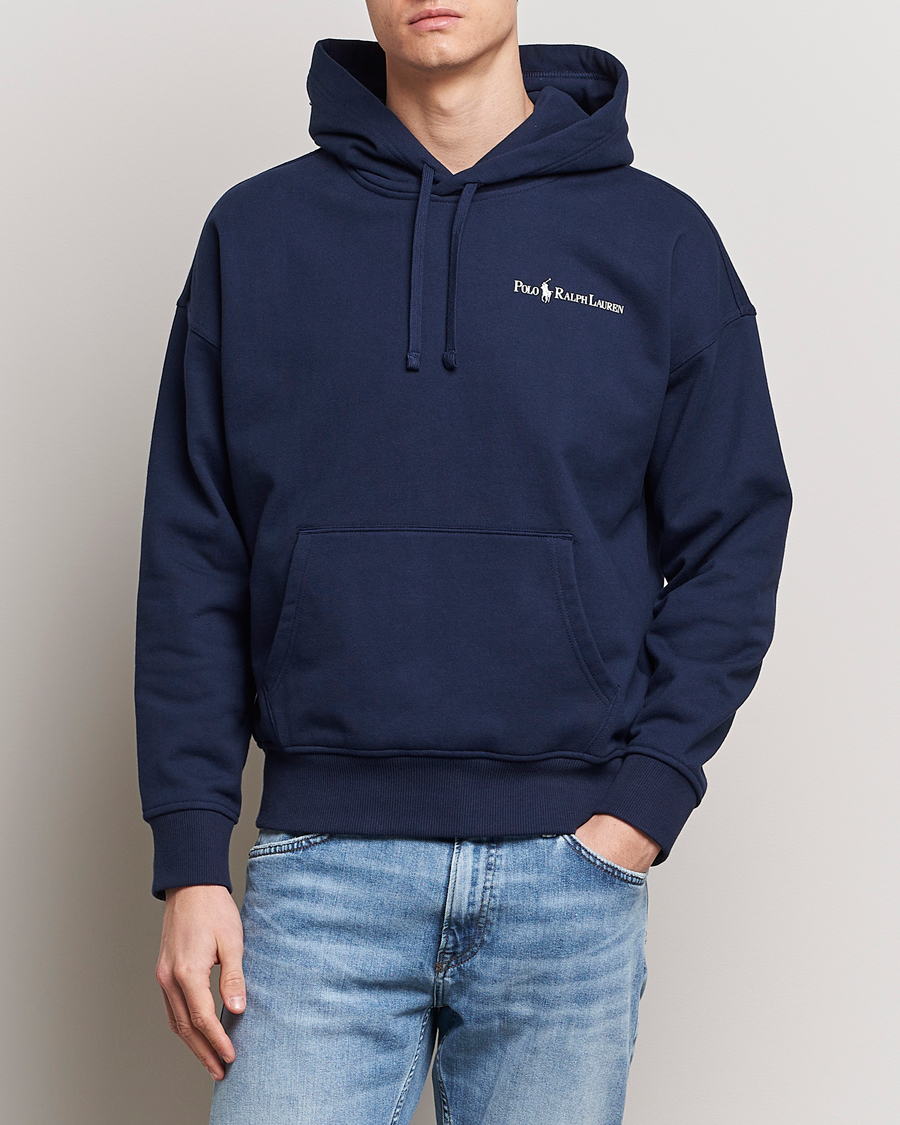 Herr | Senast inkommet | Polo Ralph Lauren | Heavy Fleece Hoodie Cruise Navy