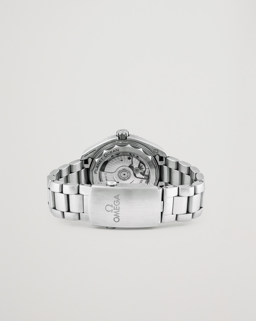 Herr | Omega Pre-Owned Seamaster Planet Ocean Silver | Omega Pre-Owned | Seamaster Planet Ocean Silver