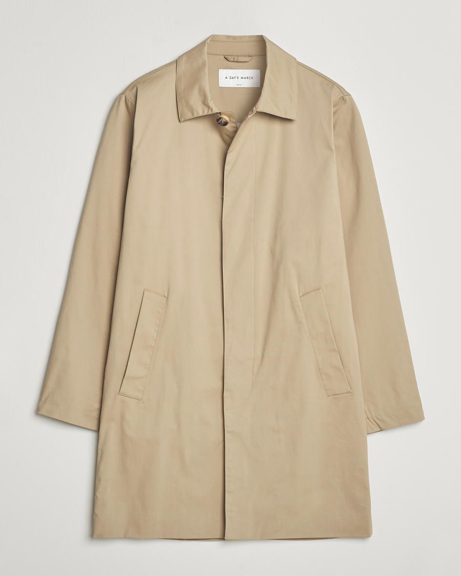 Herr | Jackor | A Day's March | Duster Car Coat Khaki