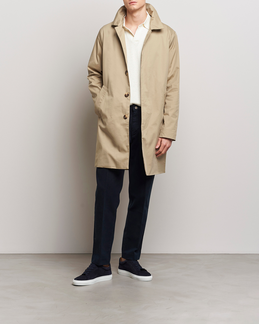 Herr | Jackor | A Day's March | Duster Car Coat Khaki
