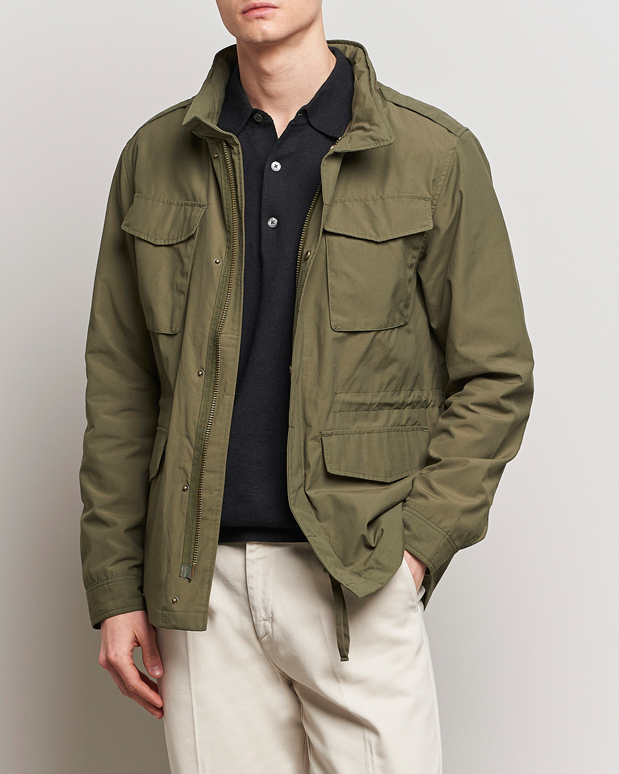 Herr | Höstjackor | A Day's March | Barnett M65 Jacket Olive