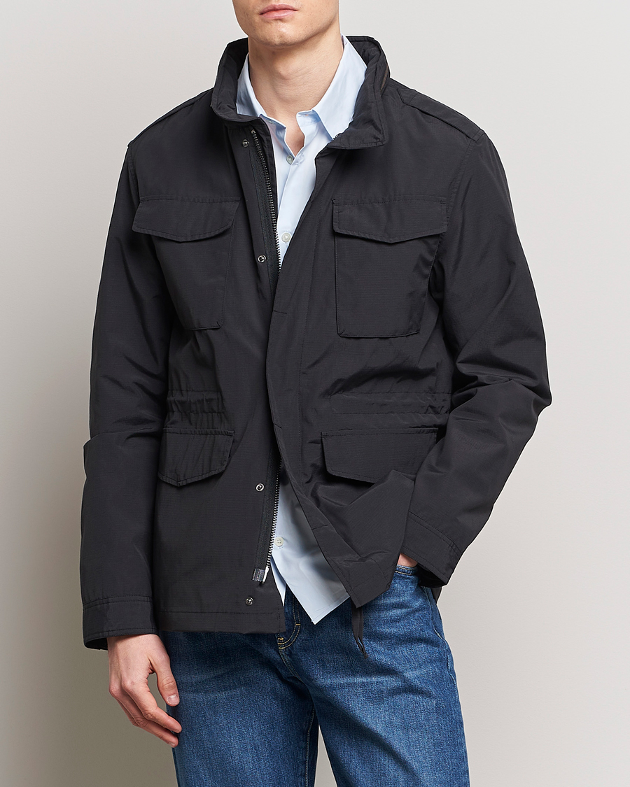 Herr | Höstjackor | A Day's March | Barnett M65 Jacket Black