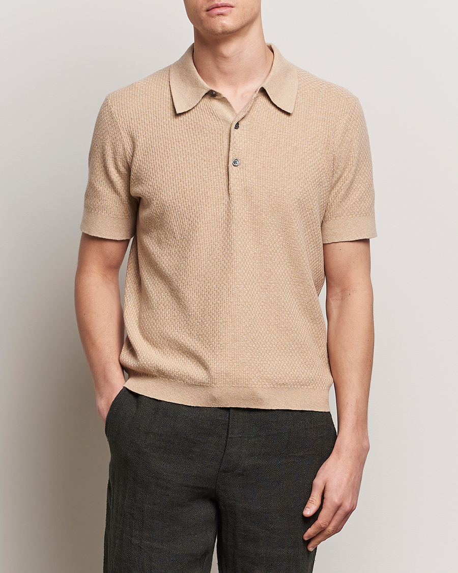 Herr | Pikéer | A Day's March | Rosehall Bric Polo Khaki