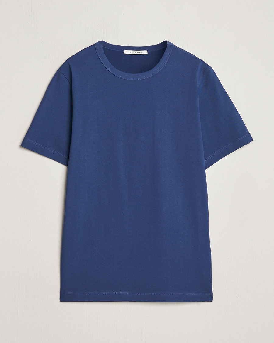Herr | T-Shirts | A Day's March | Heavy T-Shirt Brewers Blue