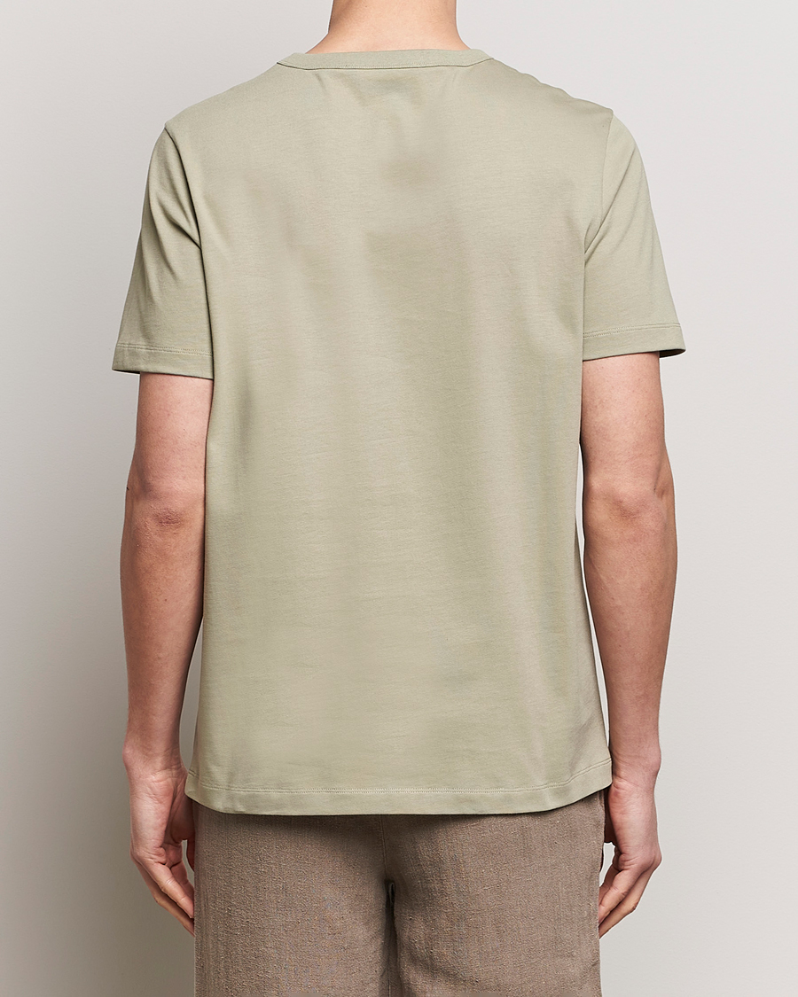 Herr | T-Shirts | A Day's March | Heavy T-Shirt Green Tea