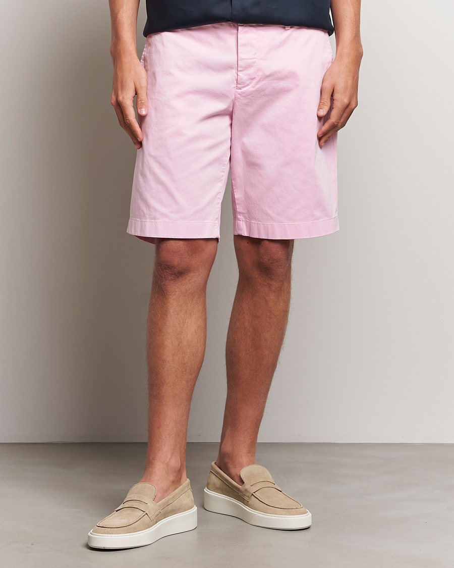 Herr |  | J.Lindeberg | Nathan Cloud Satin Shorts Pink Lavender