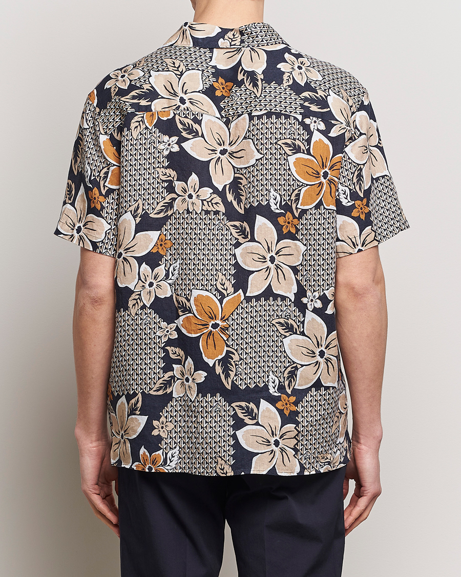 Herr | Skjortor | J.Lindeberg | Elio Linen Island Floral Shirt Island Floral Mix