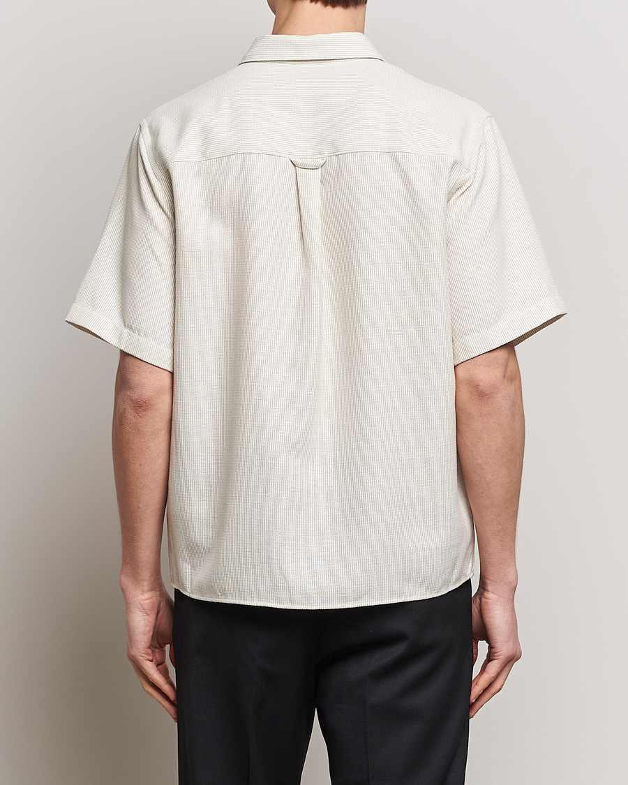 Herr | Skjortor | J.Lindeberg | Lund Linen Mix Shirt Safari Beige