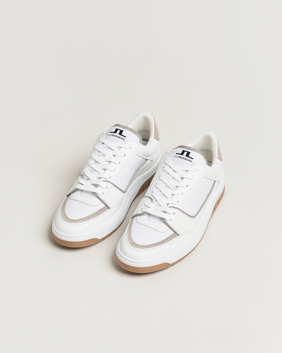 Herr | Vita sneakers | J.Lindeberg | Cobe Tennis Sneaker White