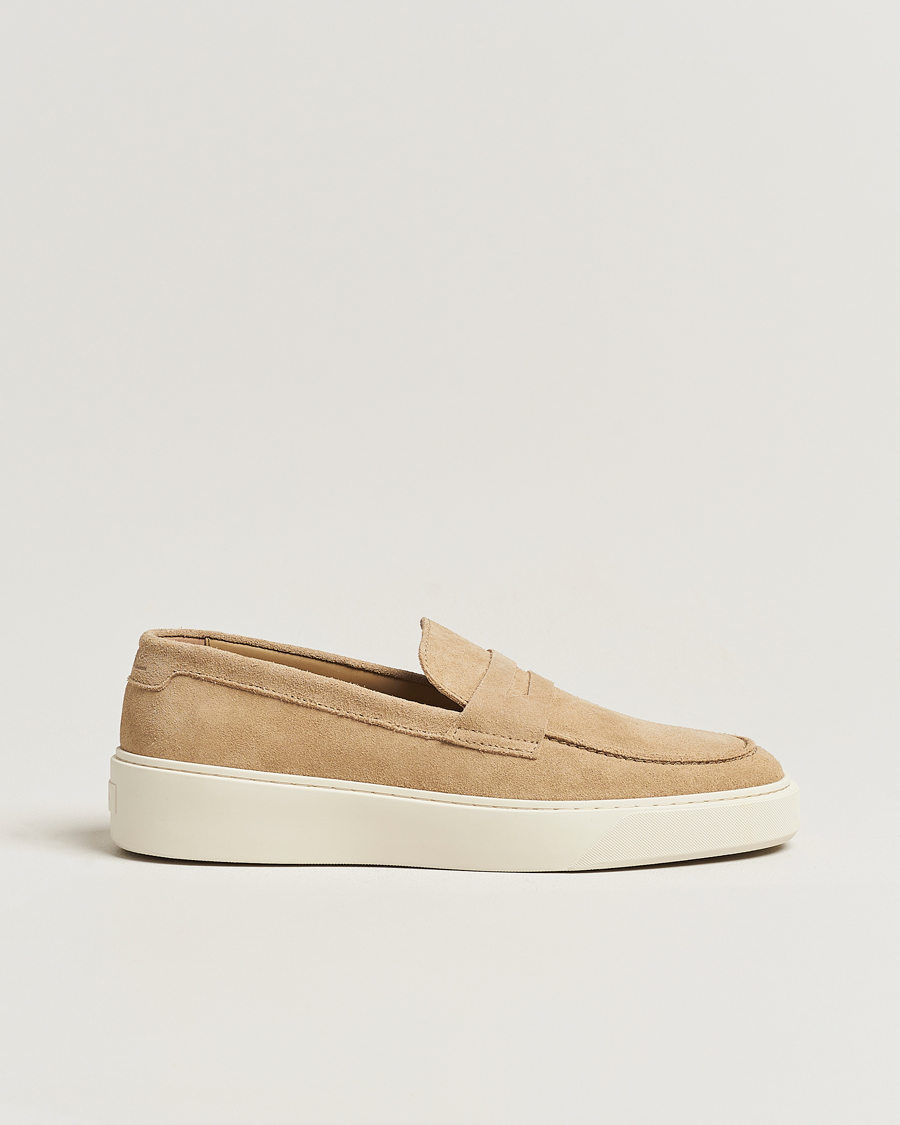 Herr | J.Lindeberg Mauri Suede Loafer Safari Beige | J.Lindeberg | Mauri Suede Loafer Safari Beige