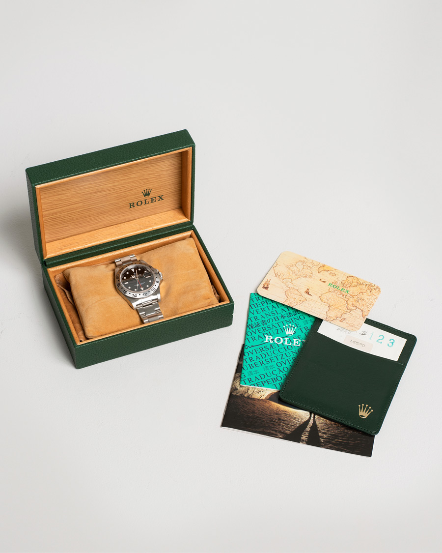 Herr | Rolex Pre-Owned Explorer II 16570 Silver | Rolex Pre-Owned | Explorer II 16570 Silver