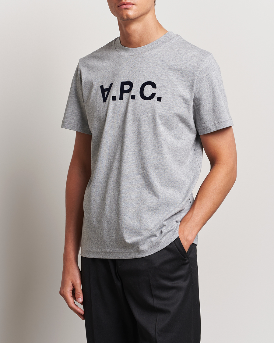 Herr | Kläder | A.P.C. | VPC T-Shirt Grey Chine