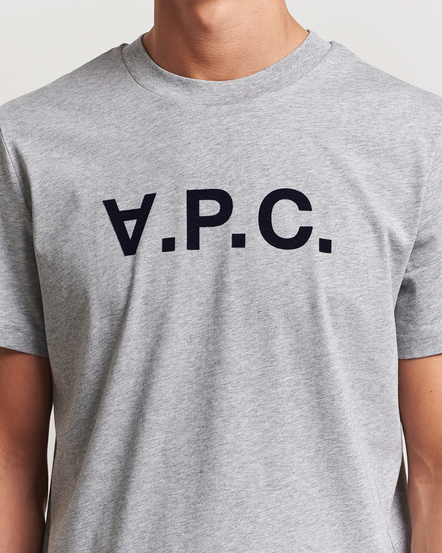 Herr | T-Shirts | A.P.C. | VPC T-Shirt Heather Grey