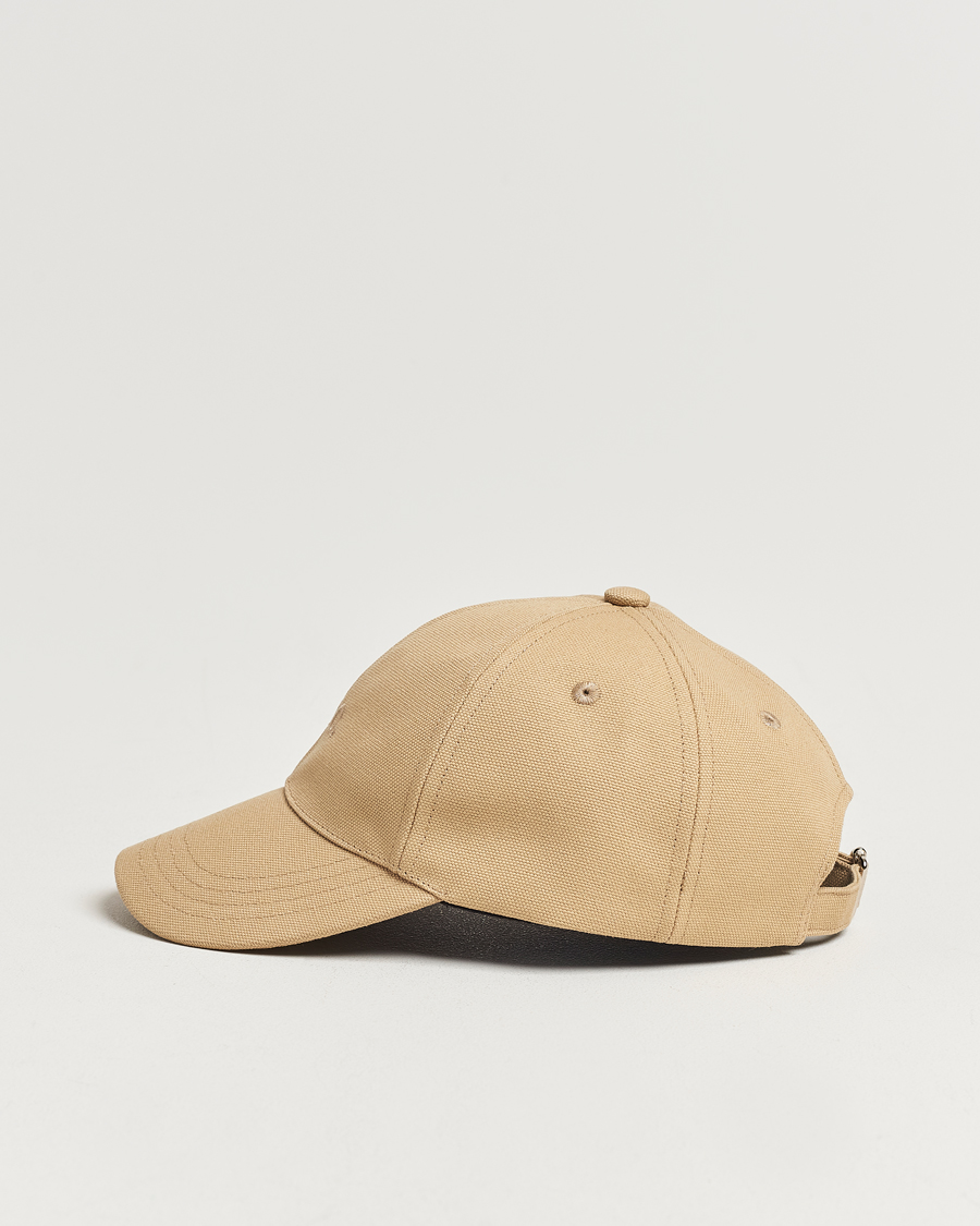 Herr | A.P.C. Charlie Baseball Cap Dark Beige | A.P.C. | Charlie Baseball Cap Dark Beige
