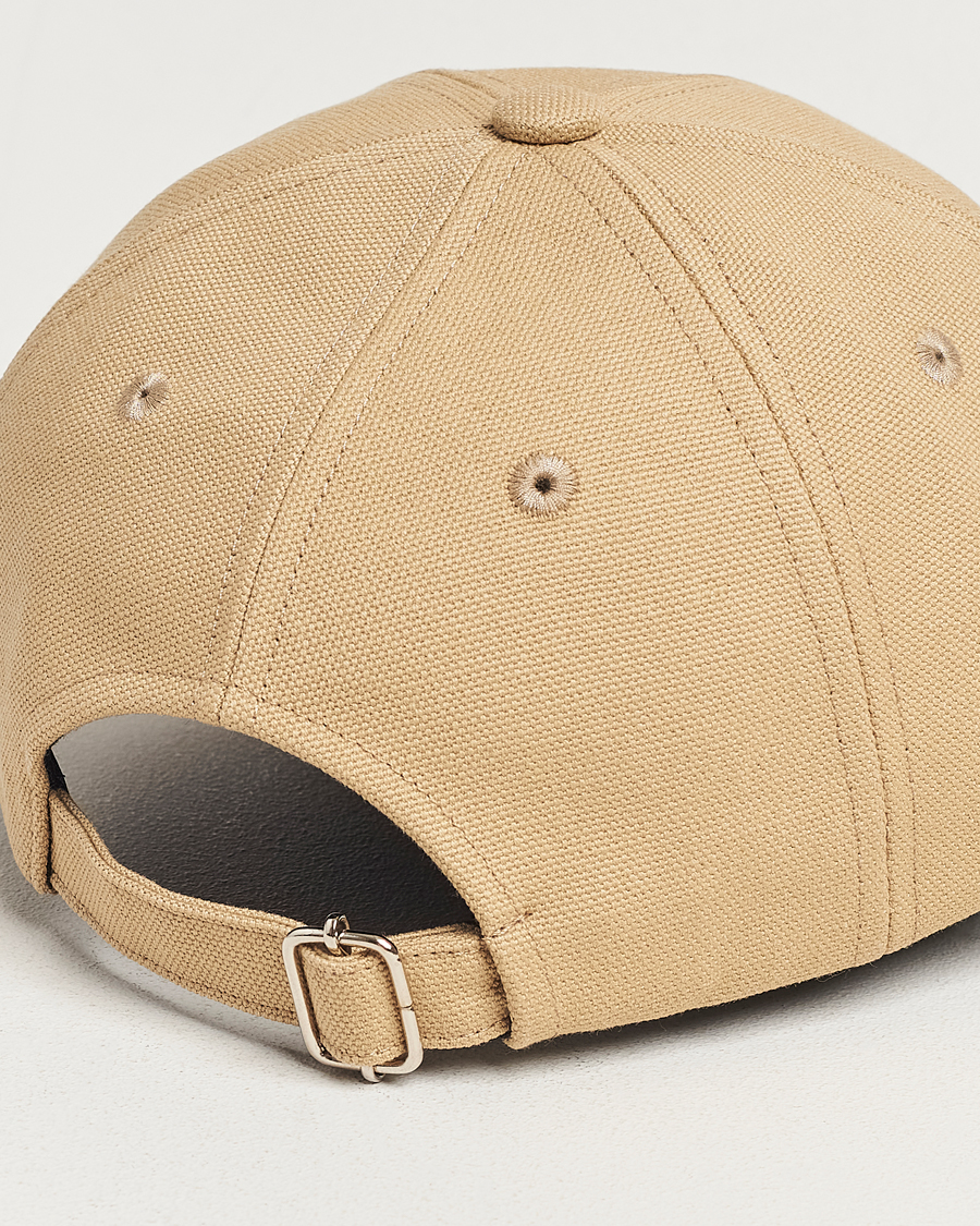 Herr | A.P.C. Charlie Baseball Cap Dark Beige | A.P.C. | Charlie Baseball Cap Dark Beige