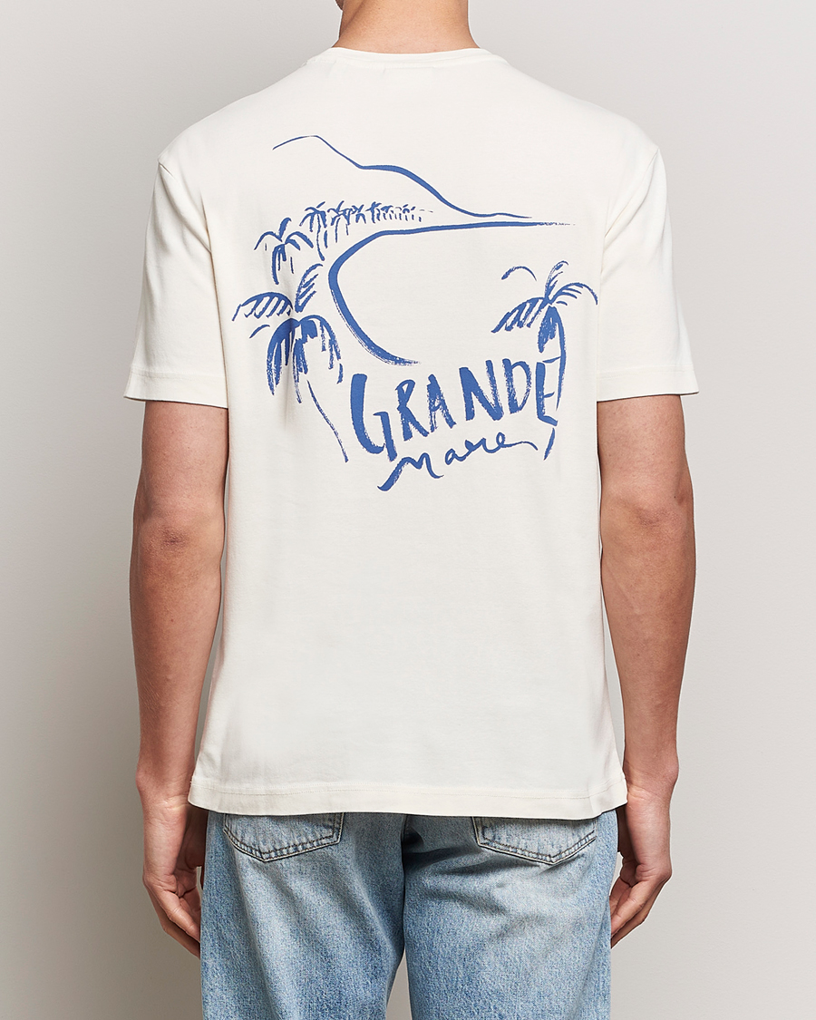 Herr | T-Shirts | GANT | Graphic Printed T-Shirt Cream