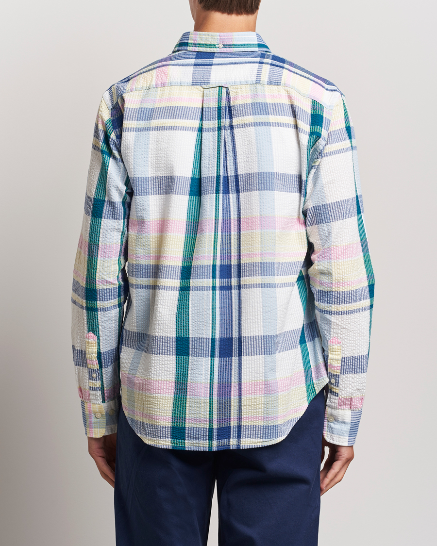 Herr | Skjortor | GANT | Reg Seersucker Madras Shirt Multi
