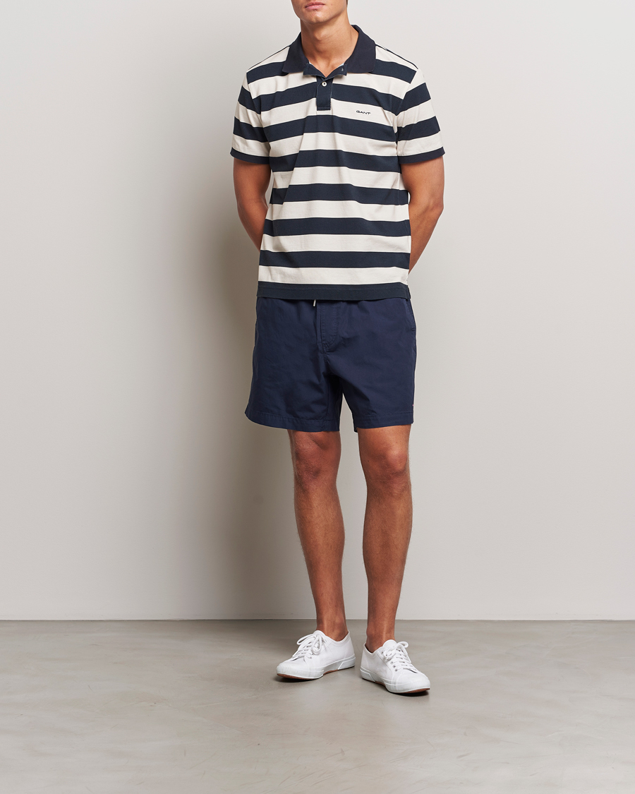 Herr | Shorts | GANT | Drawcord Cotton Shorts Marine