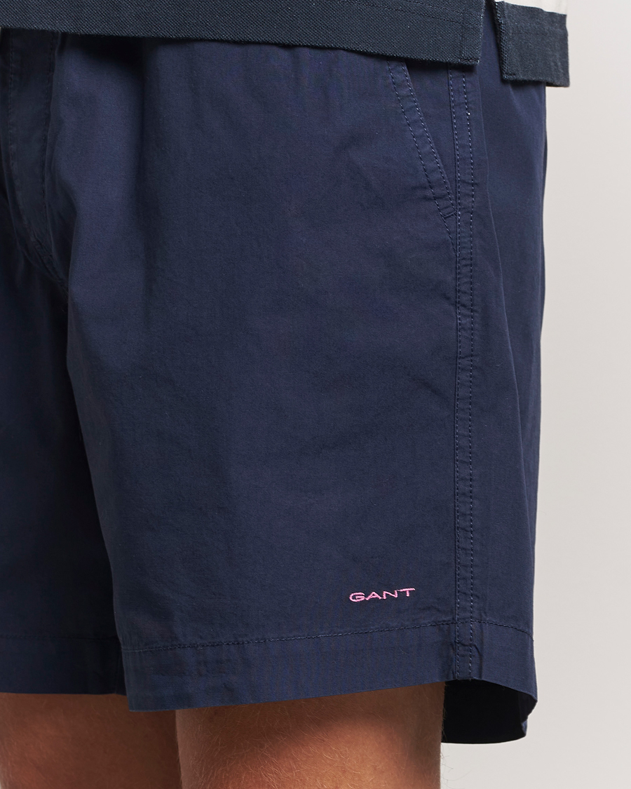 Herr | Shorts | GANT | Drawcord Cotton Shorts Marine