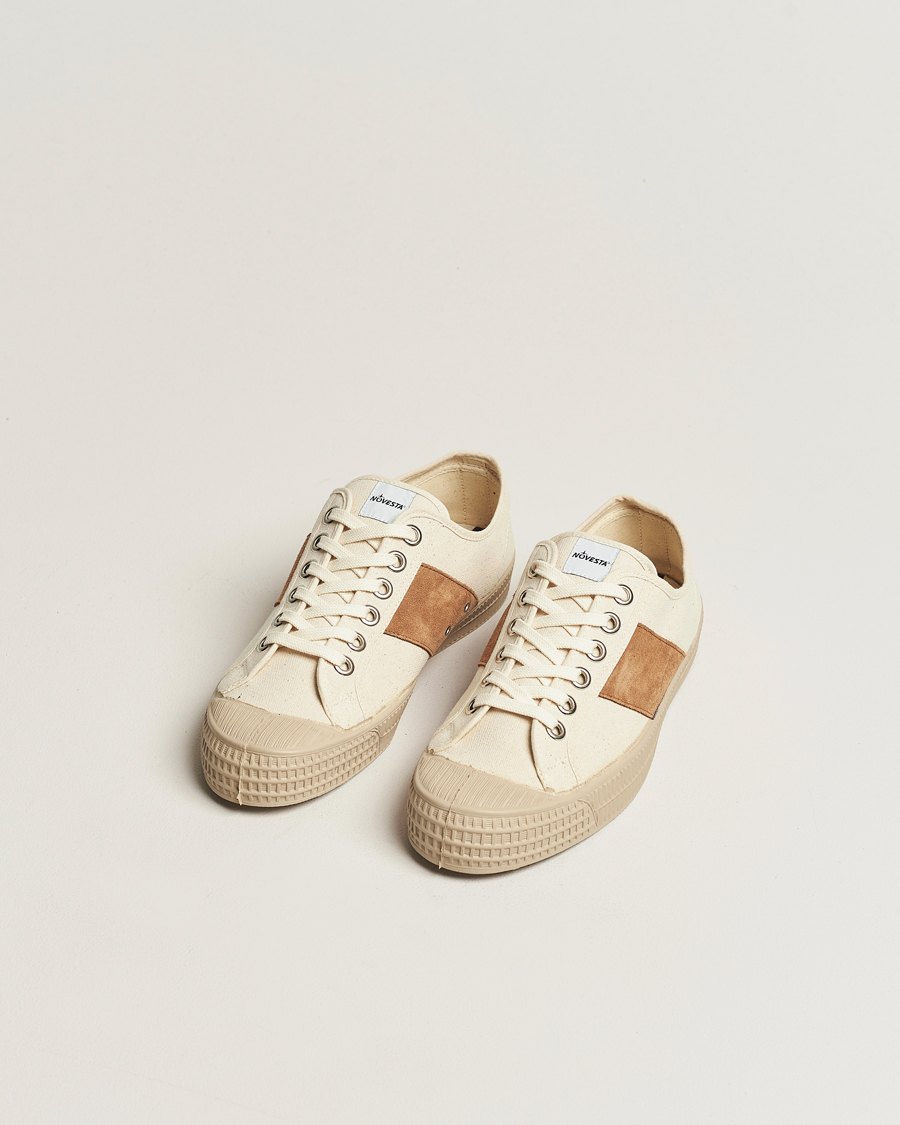 Herr | Novesta Star Master Organic Cotton Sneaker Beige/Caramel | Novesta | Star Master Organic Cotton Sneaker Beige/Caramel