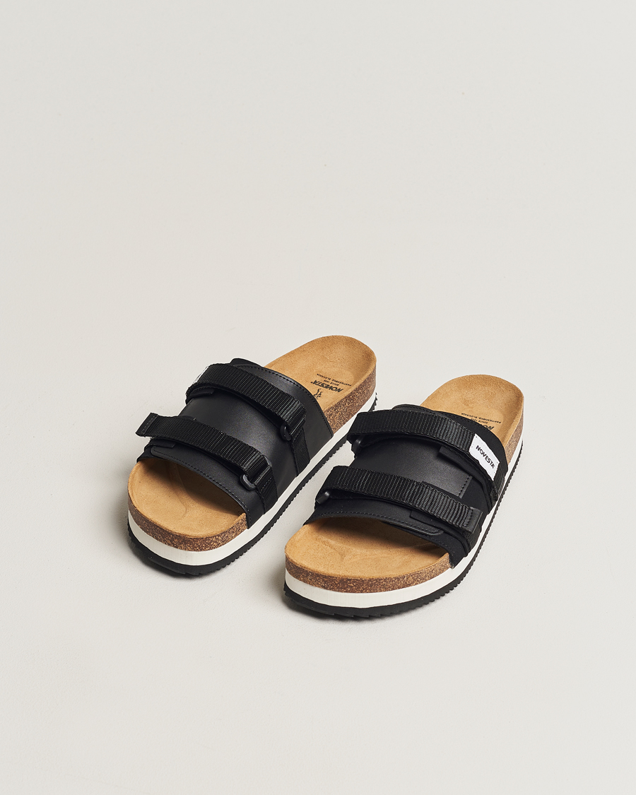 Herr | Novesta Partisan Sandal Black | Novesta | Partisan Sandal Black