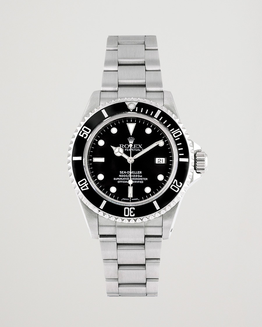 Herr | Rolex Pre-Owned Sea Dweller 16600 Oyster Perpetual Steel Black | Rolex Pre-Owned | Sea Dweller 16600 Oyster Perpetual Steel Black