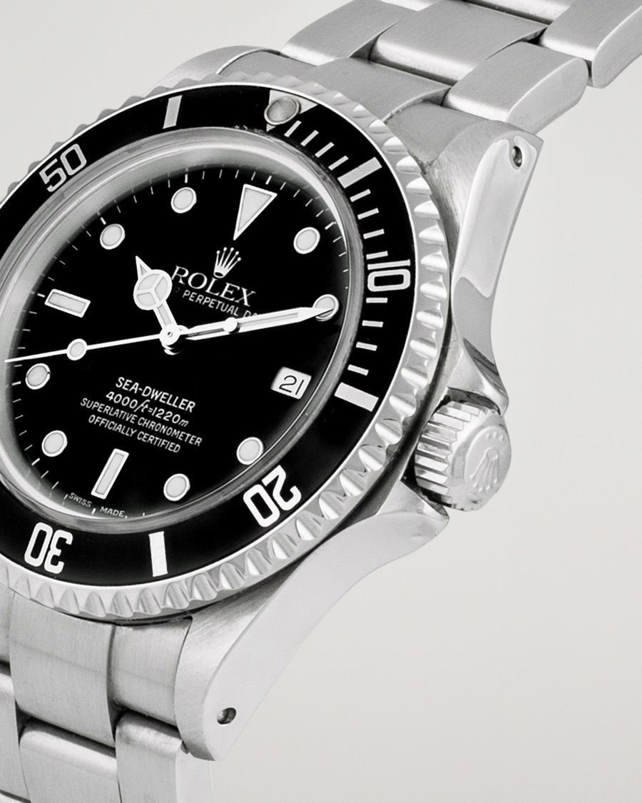 Herr | Rolex Pre-Owned Sea Dweller 16600 Oyster Perpetual Steel Black | Rolex Pre-Owned | Sea Dweller 16600 Oyster Perpetual Steel Black