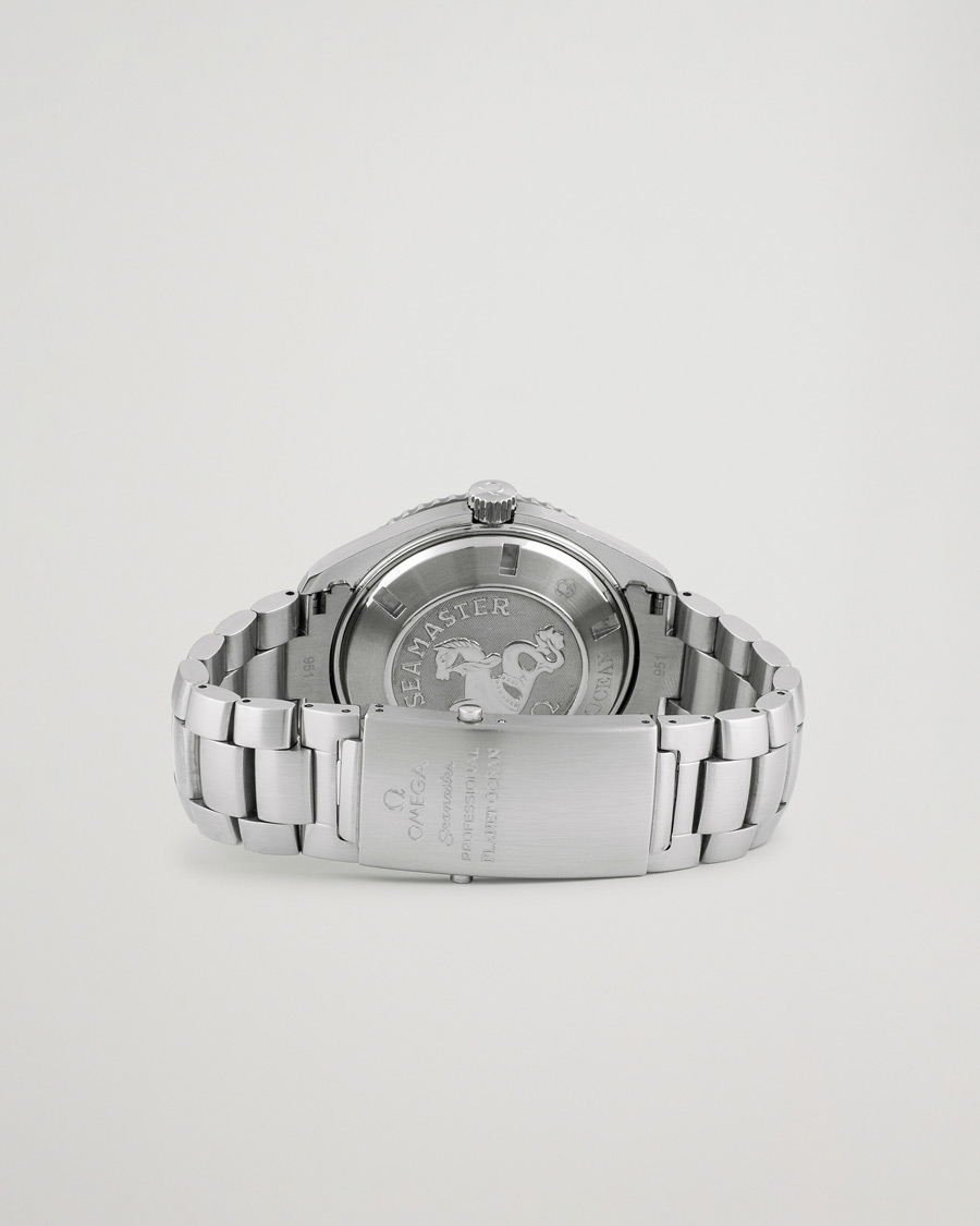Herr | Omega Pre-Owned Seamaster Planet Ocean 2200.50.00 Steel Black Silver | Omega Pre-Owned | Seamaster Planet Ocean 2200.50.00 Steel Black Silver