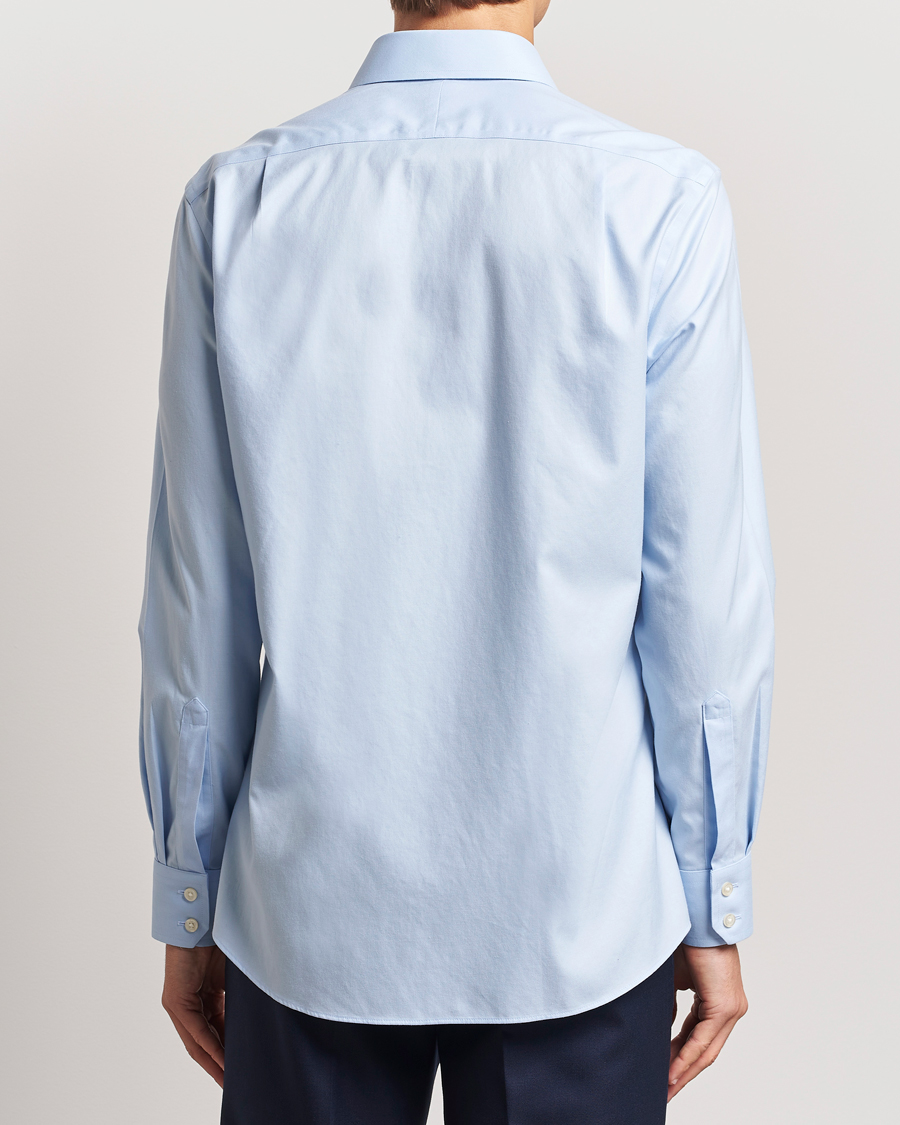 Herr | Skjortor | Charles Tyrwhitt | Slim Fit Non Iron Cotton Twill Shirt Sky Blue