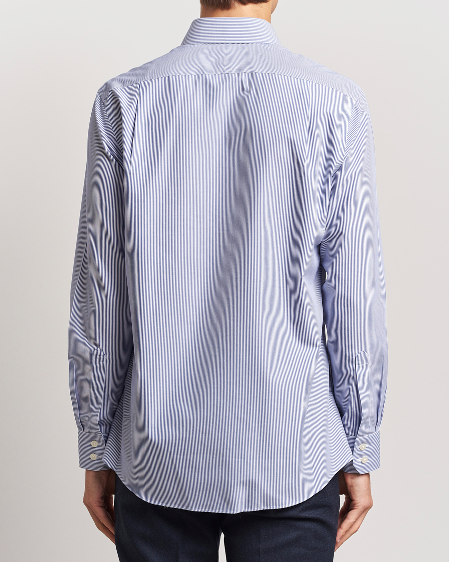 Herr | Skjortor | Charles Tyrwhitt | Slim Fit Non Iron Bengal Stripe Poplin Shirt Navy
