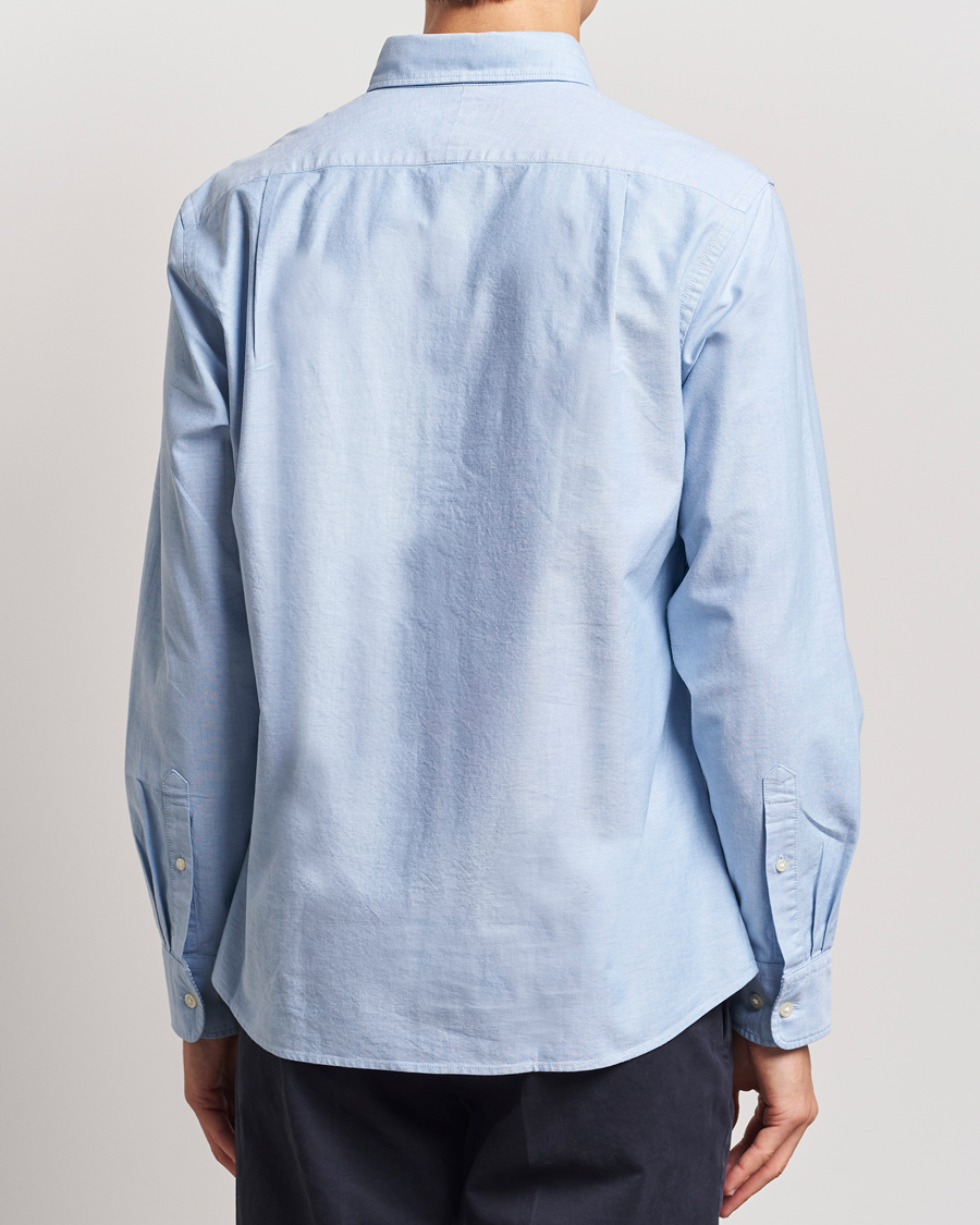 Herr | Skjortor | Charles Tyrwhitt | Button Down Stretch Oxford Shirt Sky Blue