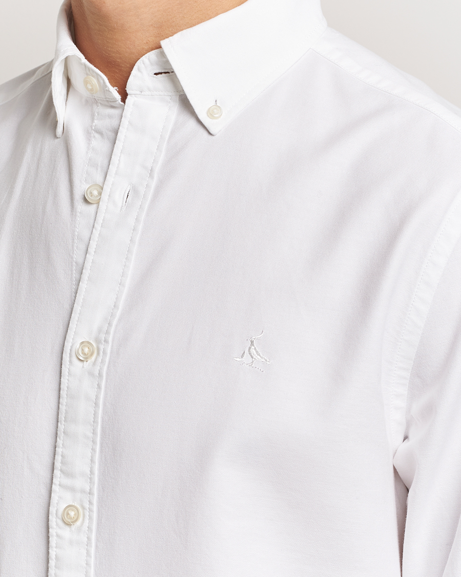 Herr | Skjortor | Charles Tyrwhitt | Button Down Stretch Oxford Shirt White