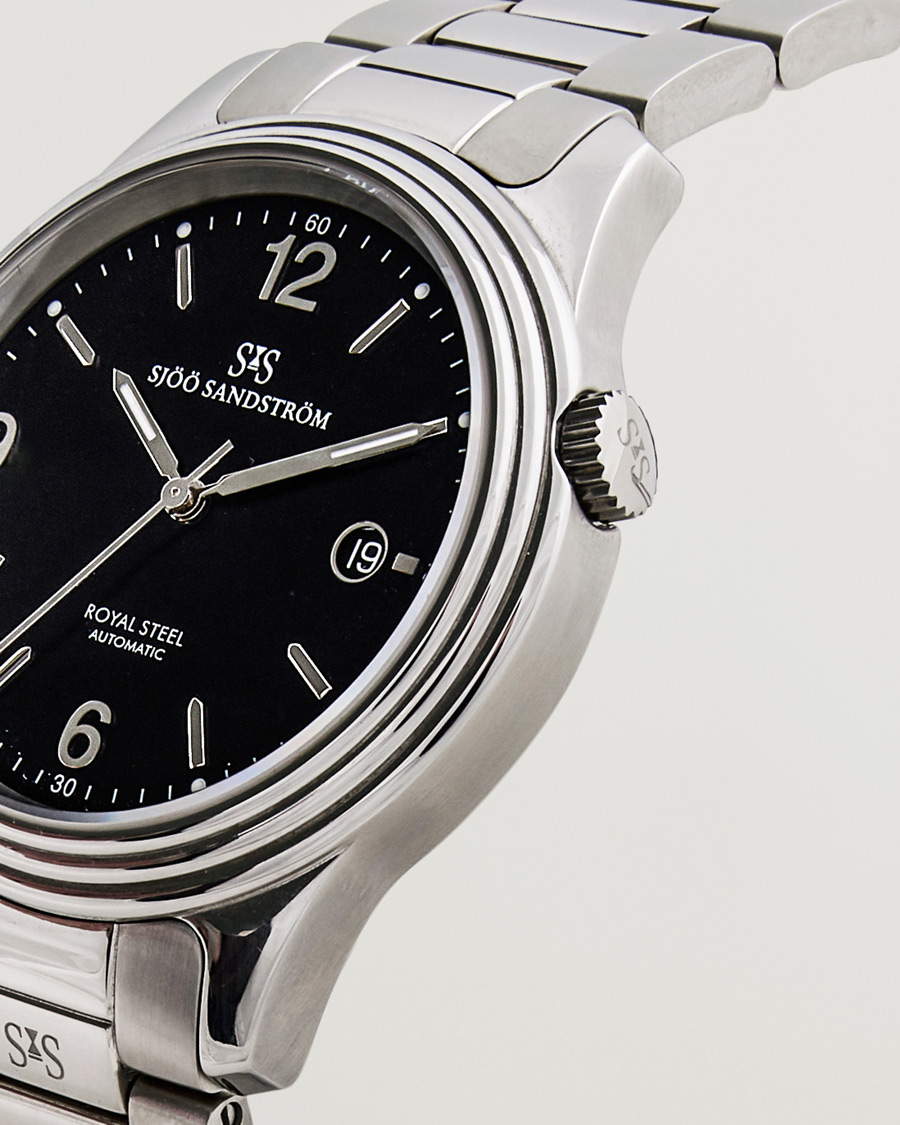 Herr | Pre-Owned & Vintage Watches | Sjöö Sandström Pre-Owned | Royal Steel 41mm Silver