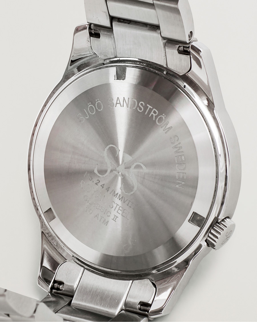 Herr | Pre-Owned & Vintage Watches | Sjöö Sandström Pre-Owned | Royal Steel 41mm Silver