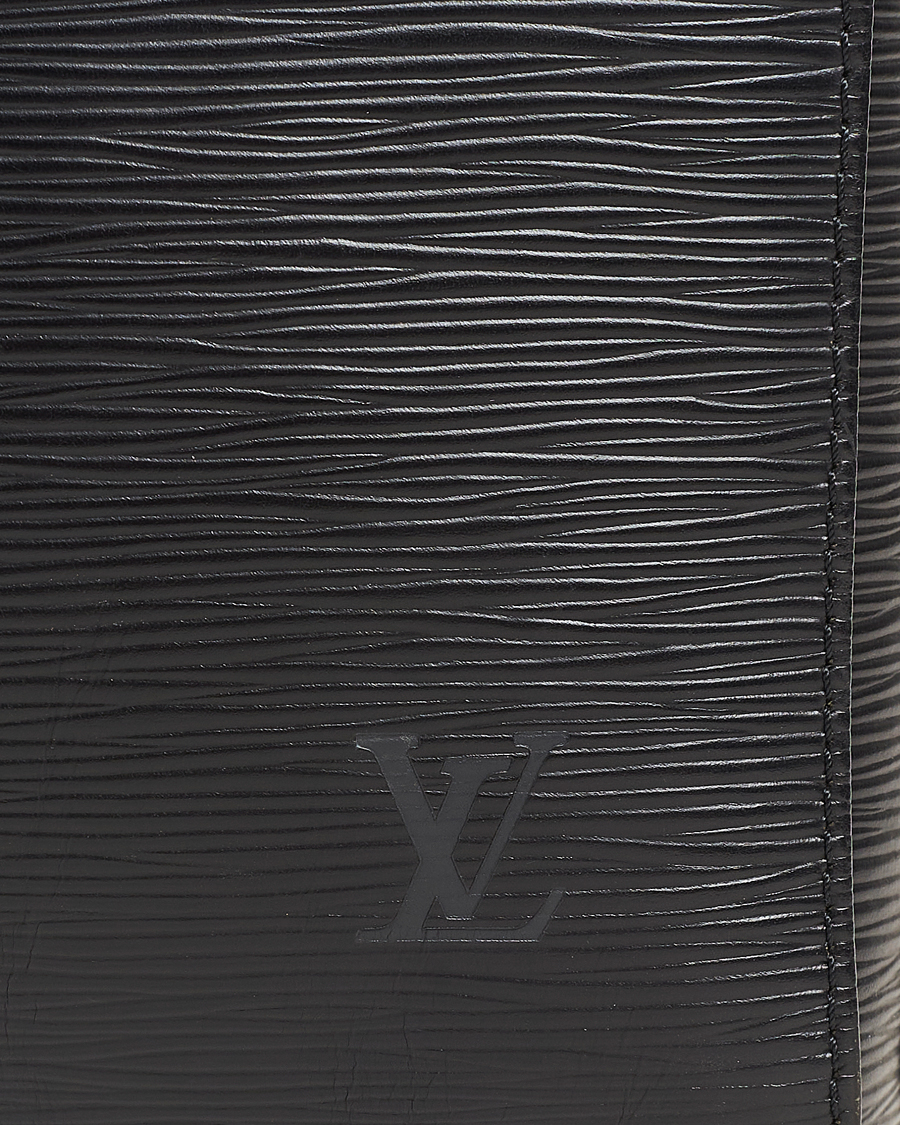 Herr | Louis Vuitton Pre-Owned Keepall 50 Epi Leather Travel Bag Black | Louis Vuitton Pre-Owned | Keepall 50 Epi Leather Travel Bag Black