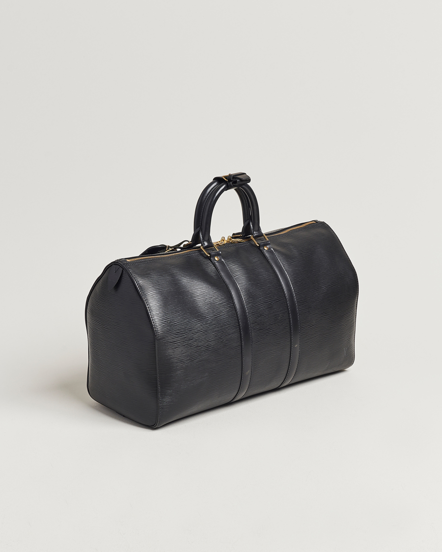 Herr | Nya produktbilder | Louis Vuitton Pre-Owned | Keepall 50 Epi Leather Travel Bag Black