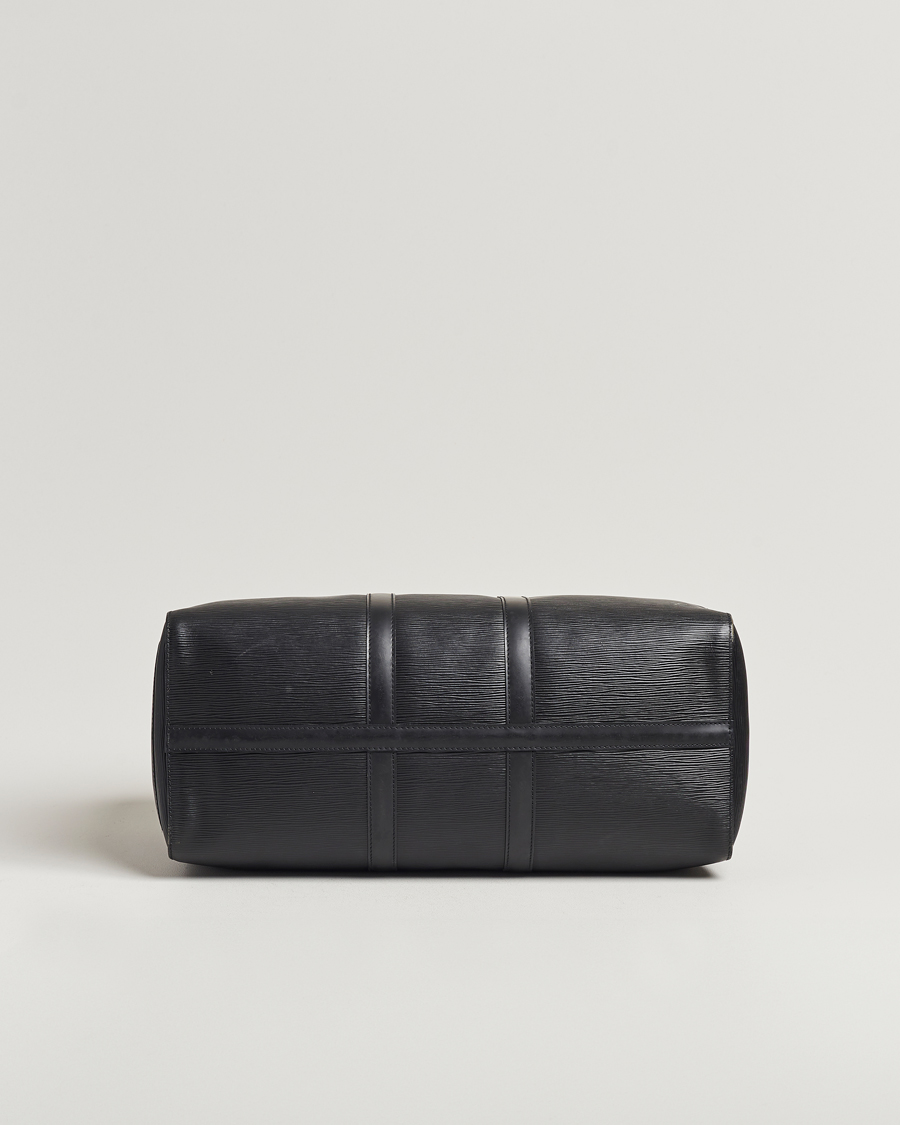 Herr | Louis Vuitton Pre-Owned Keepall 50 Epi Leather Travel Bag Black | Louis Vuitton Pre-Owned | Keepall 50 Epi Leather Travel Bag Black