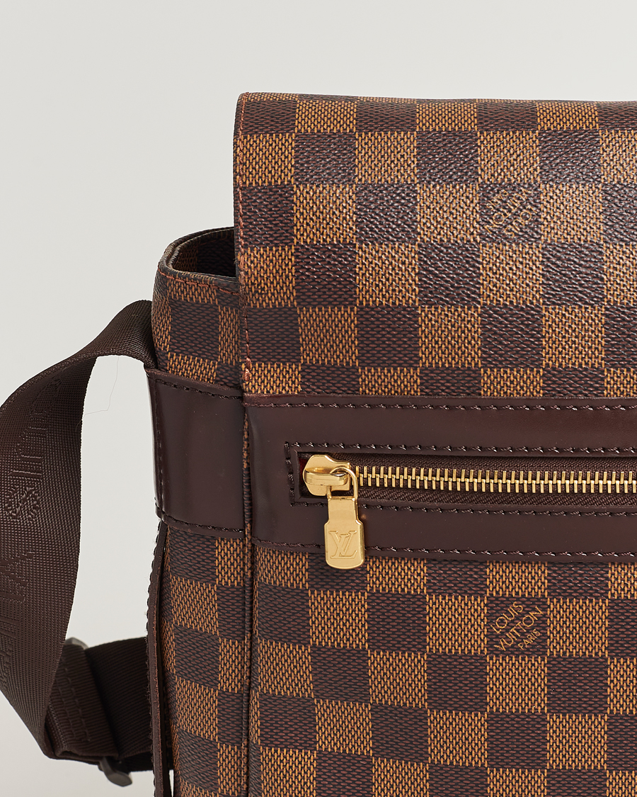 Herr | Louis Vuitton Pre-Owned Abbesses Messenger Bag Damier Ebene | Louis Vuitton Pre-Owned | Abbesses Messenger Bag Damier Ebene