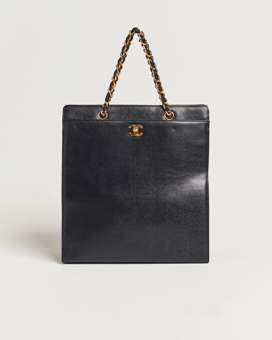 Herr | Gifts for Her | Chanel Pre-Owned | Chain Tote Bag Black