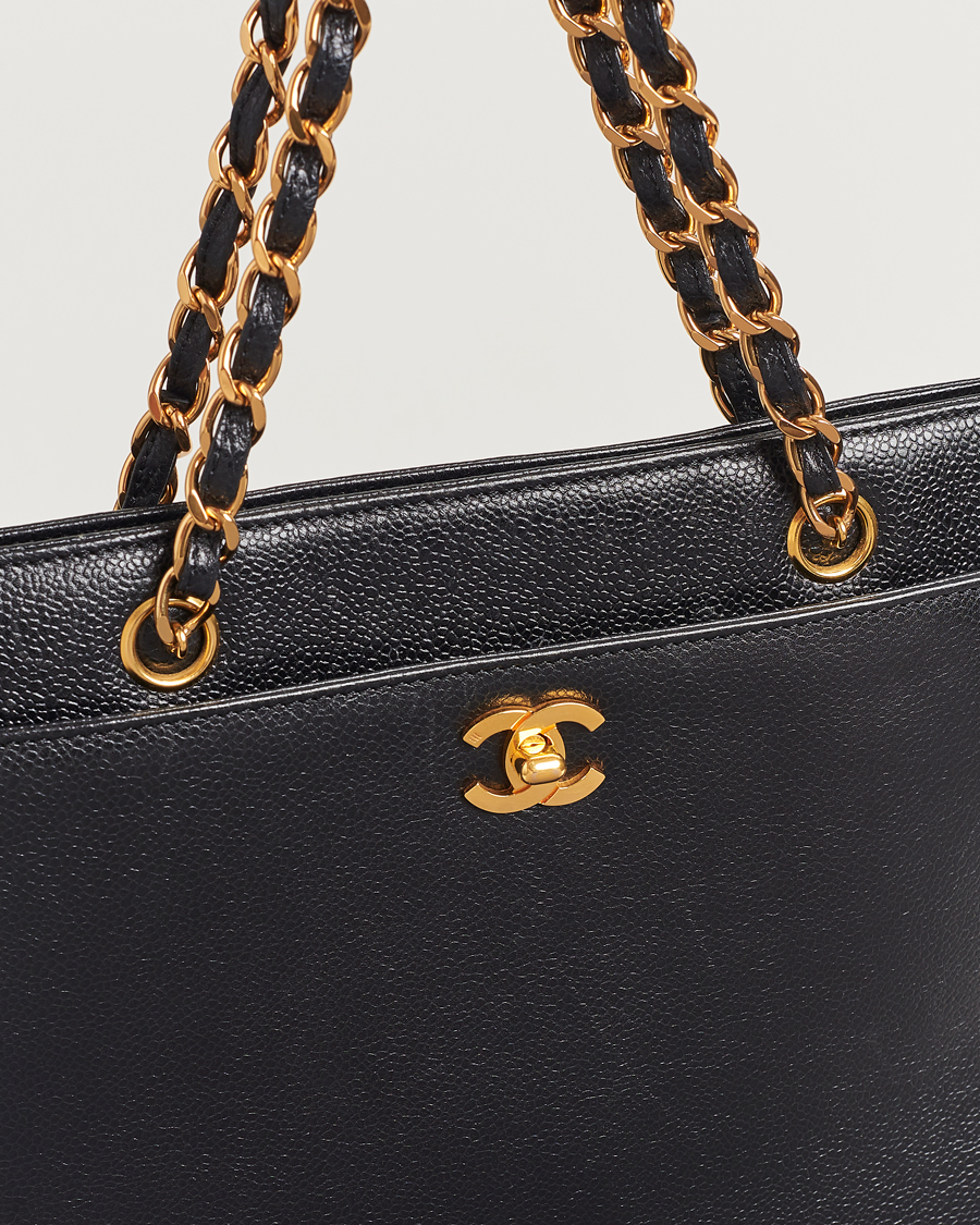 Herr | Gifts for Her | Chanel Pre-Owned | Chain Tote Bag Black
