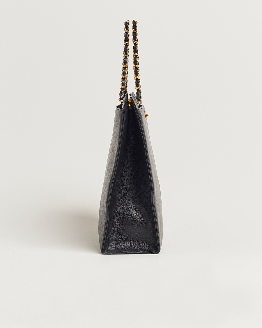 Herr | Gifts for Her | Chanel Pre-Owned | Chain Tote Bag Black