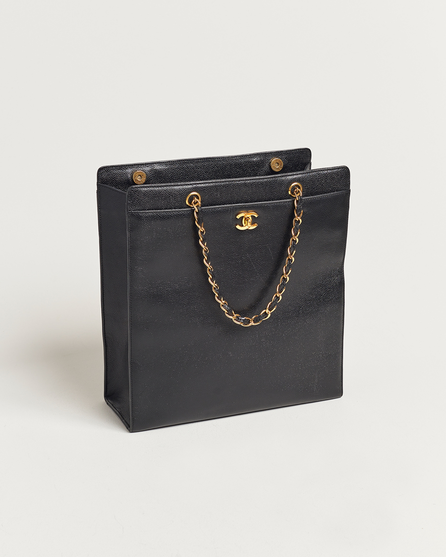 Herr | Gifts for Her | Chanel Pre-Owned | Chain Tote Bag Black